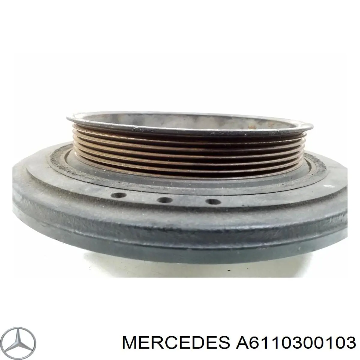 A6110300103 Mercedes polea, cigüeñal