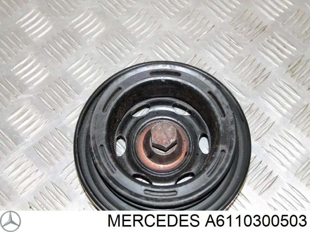 A6110300503 Mercedes polea, cigüeñal