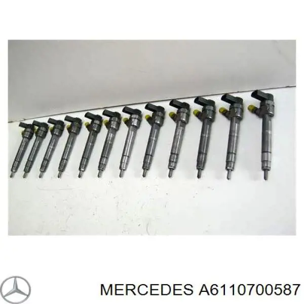 A6110700587 Mercedes inyector de combustible