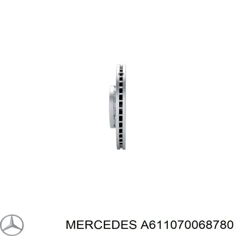 A611070068780 Mercedes inyector de combustible