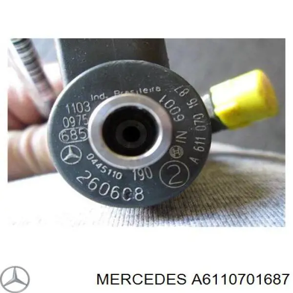 A6110701687 Mercedes inyector de combustible