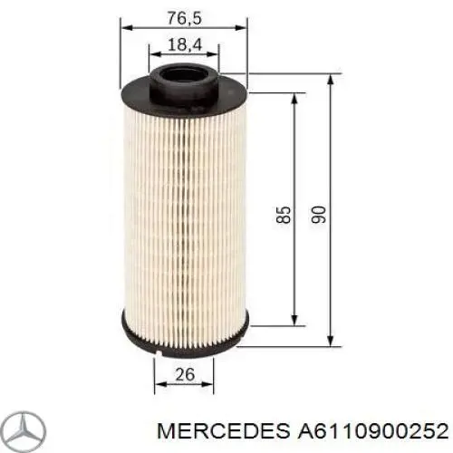 BS1457431704 Polcar caja, filtro de combustible