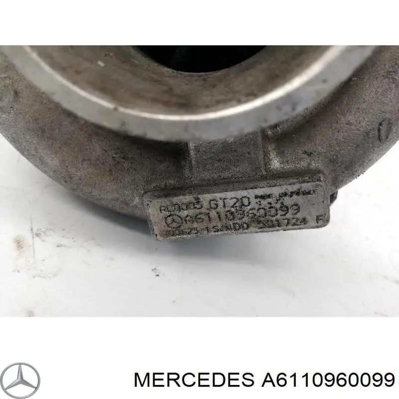 611096009980 Mercedes turbocompresor