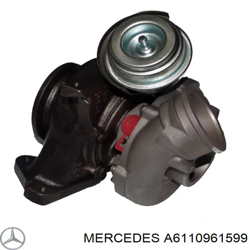 A6110961599 Mercedes turbocompresor