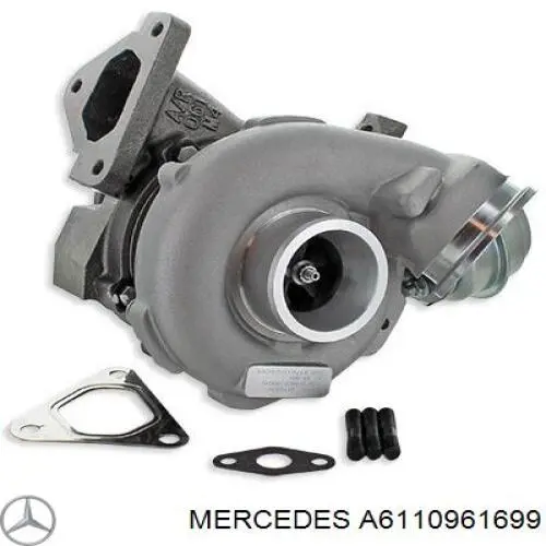 A6110961699 Mercedes turbocompresor