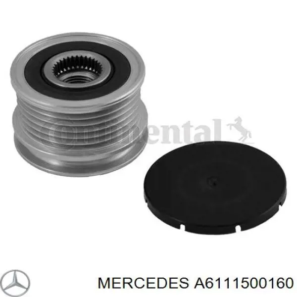 A6111500160 Mercedes poleas juego de piezas