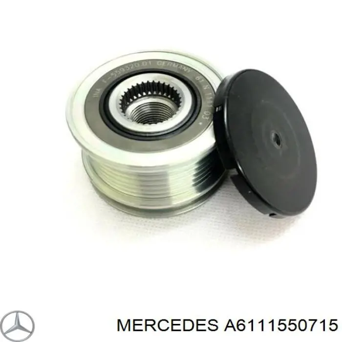 A6111550715 Mercedes poleas juego de piezas