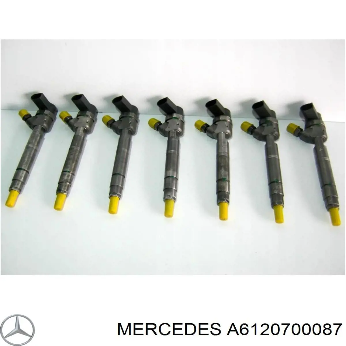 A6120700087 Mercedes inyector de combustible