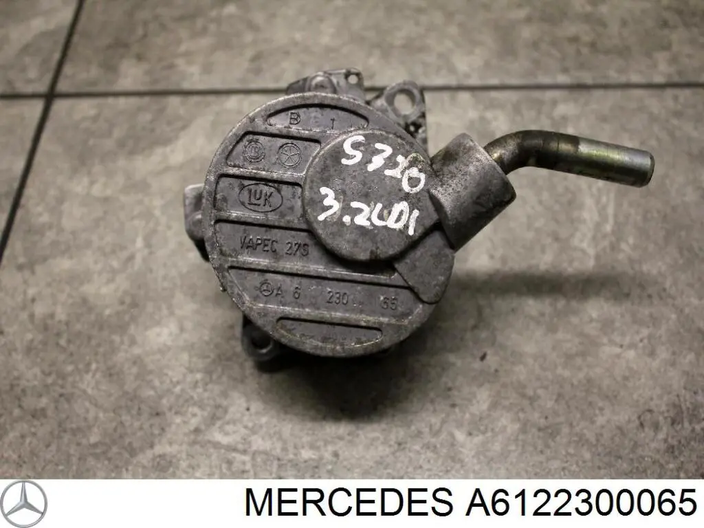 A6122300065 Mercedes bomba de vacío