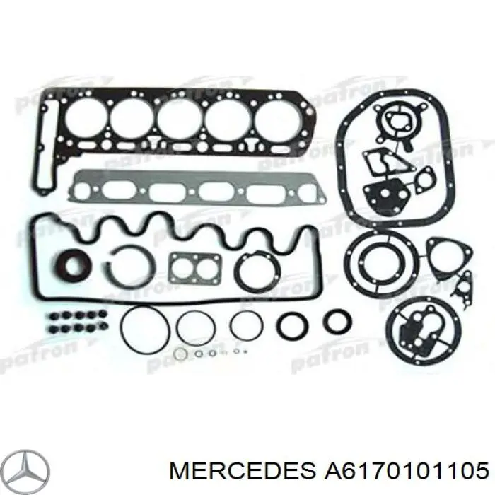 6170101105 Mercedes juego completo de juntas, motor, inferior