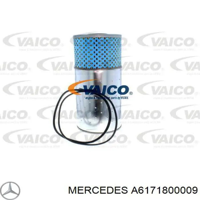 A6171800009 Mercedes filtro de aceite