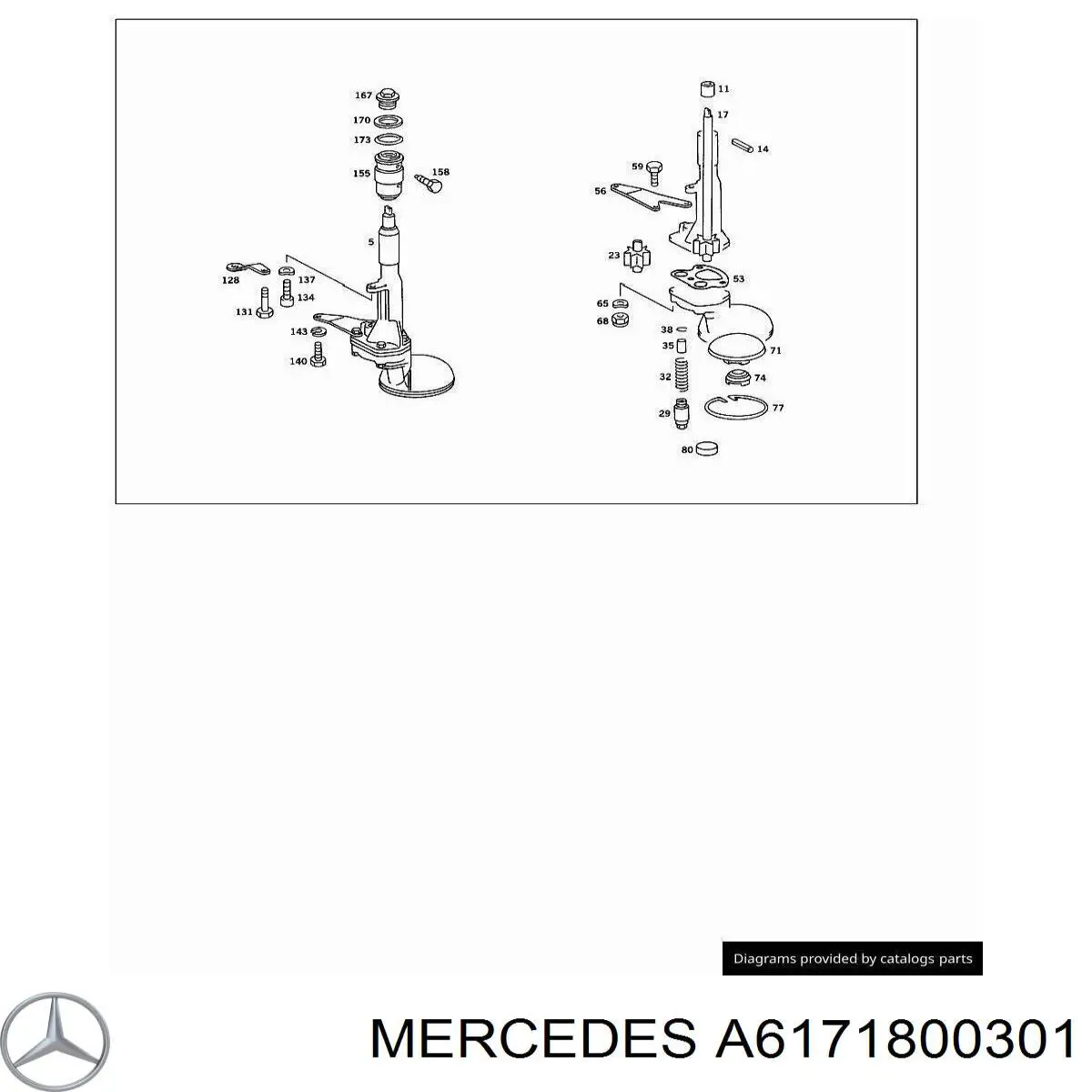 A6171800301 Mercedes 