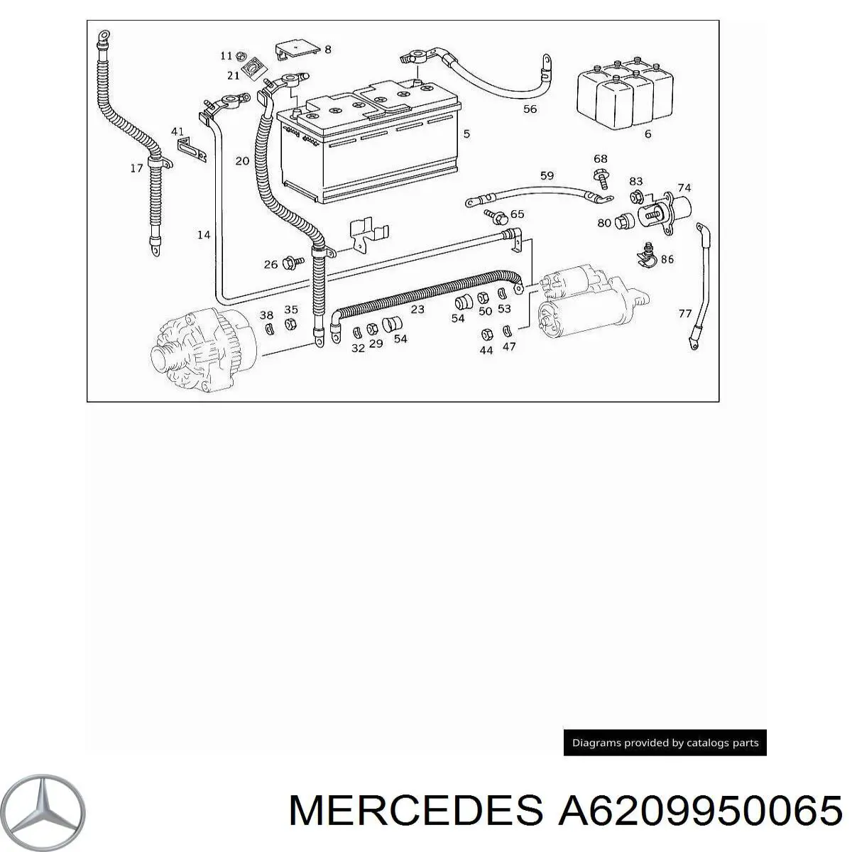 6209950065 Mercedes 