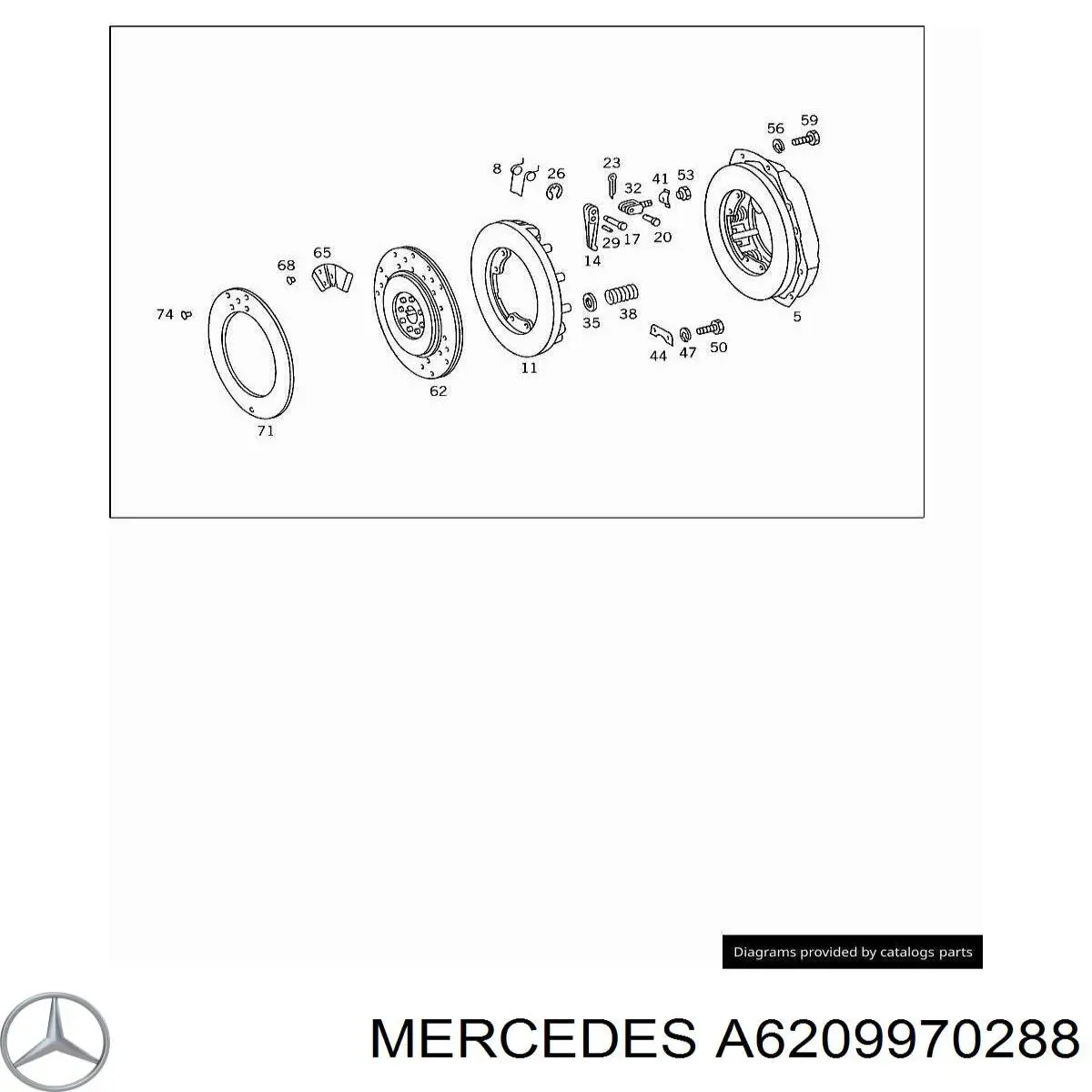 A6209970288 Mercedes 