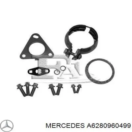 A6280960499 Mercedes turbocompresor