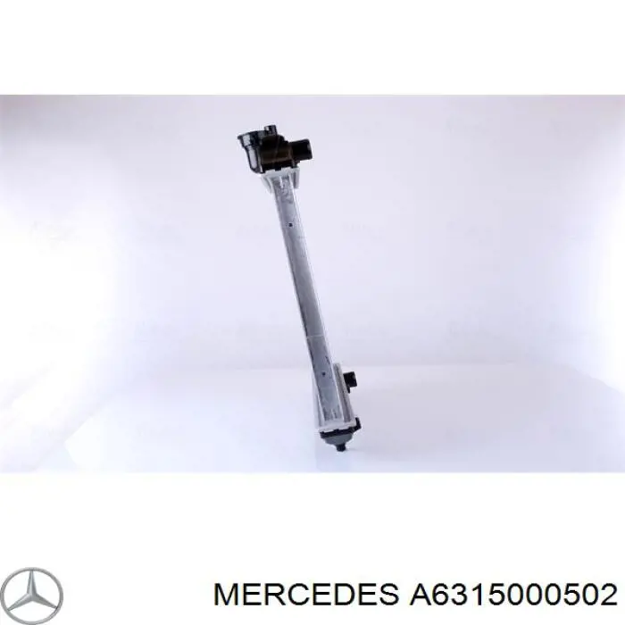 A6315000502 Mercedes radiador refrigeración del motor