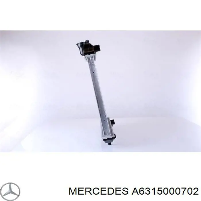 A6315000702 Mercedes radiador refrigeración del motor