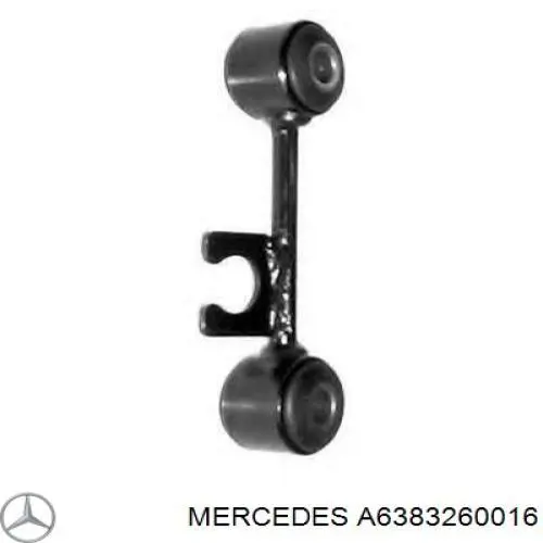 A6383260016 Mercedes soporte de barra estabilizadora trasera