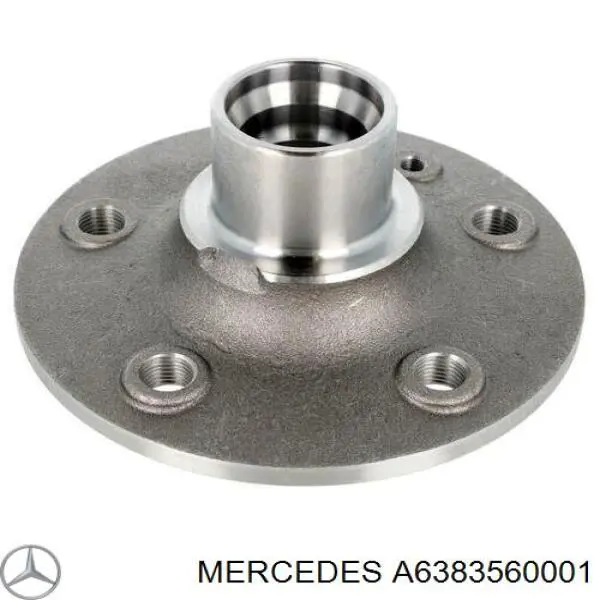 A6383560001 Mercedes cubo de rueda trasero