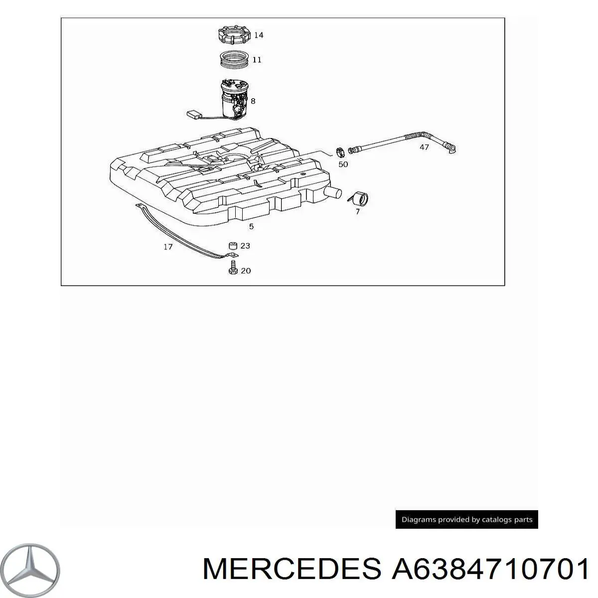 A6384710701 Mercedes 