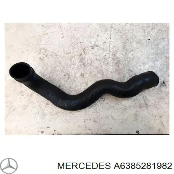 A6385281982 Mercedes tubo flexible de aire de sobrealimentación superior