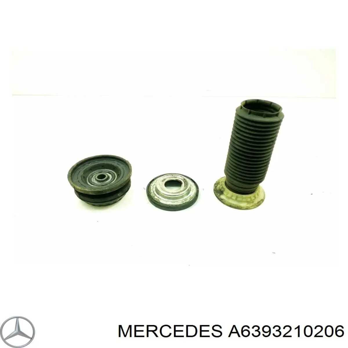  Almohadilla de tope, suspensión delantera para Mercedes Vito 639