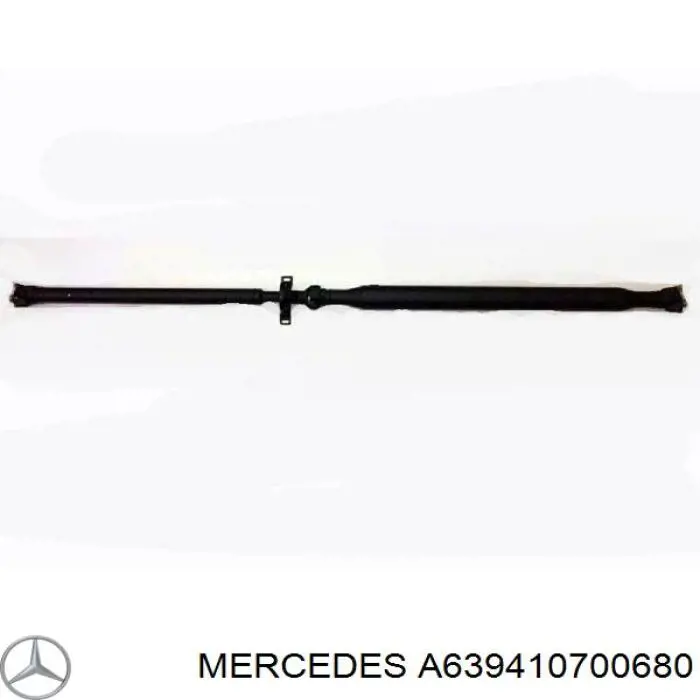 A639410700605 Mercedes árbol cardán trasero completo