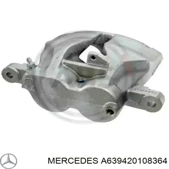 A639420108364 Mercedes pinza de freno delantera izquierda