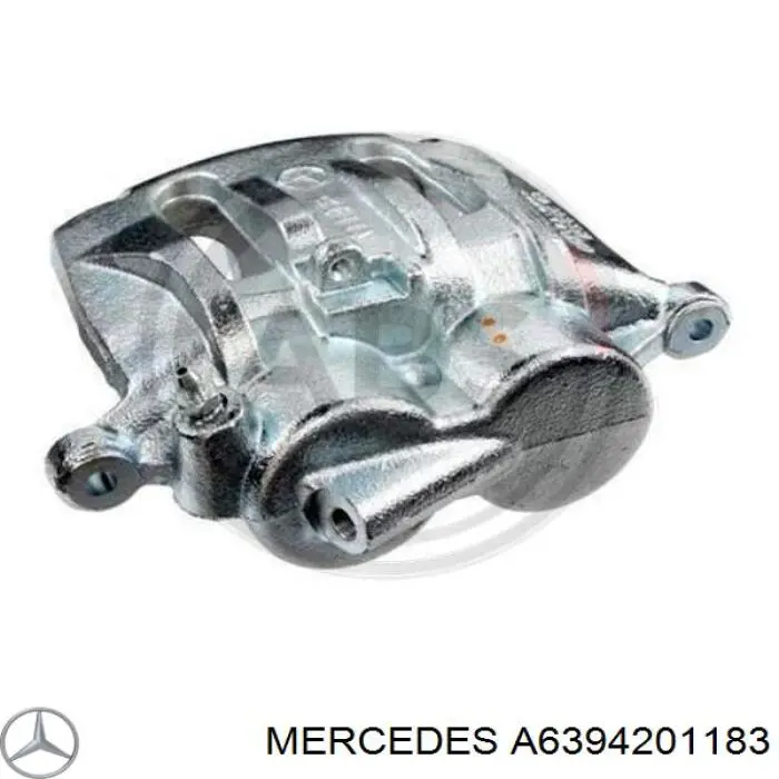 A6394201183 Mercedes pinza de freno delantera derecha