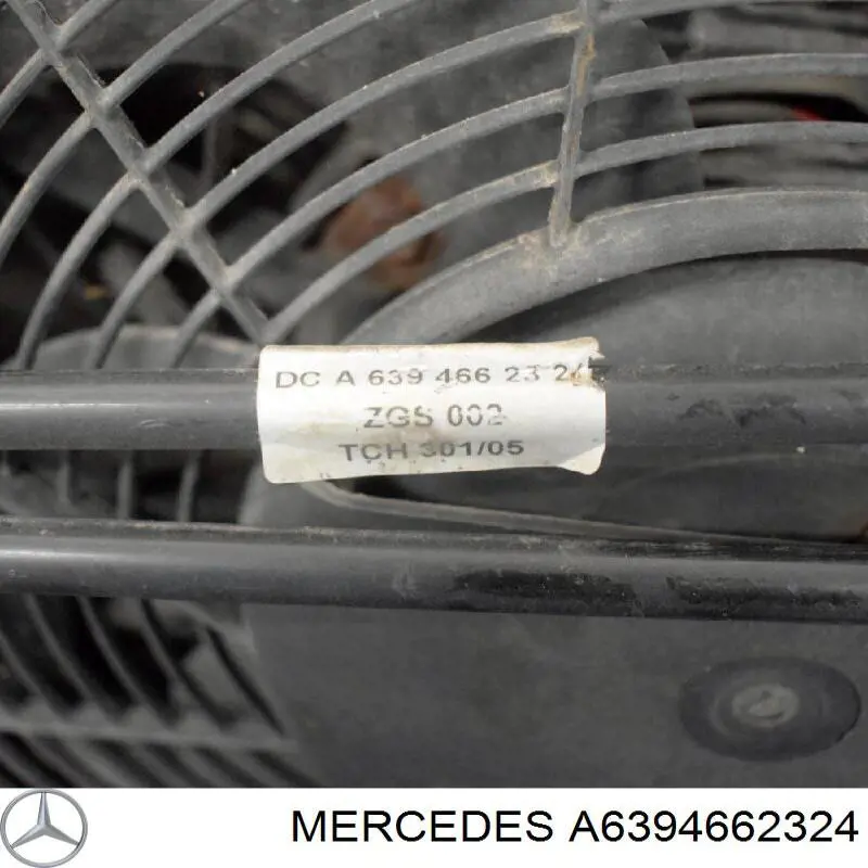 A6394662324 Mercedes radiador de direccion asistida