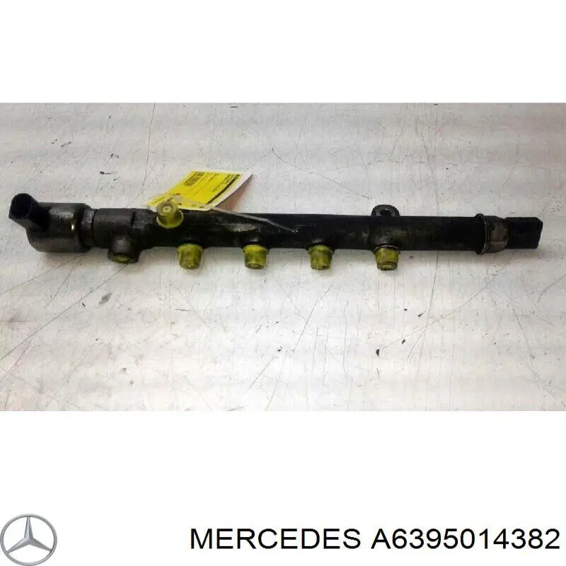 A6395014382 Mercedes tubería de radiador arriba