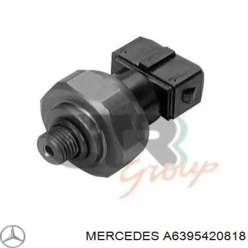 A6395420818 Mercedes presostato, aire acondicionado