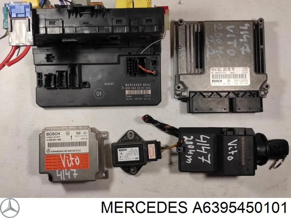 A6395450101 Mercedes caja de fusibles