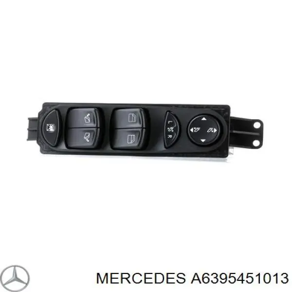 A6395451013 Mercedes unidad de control elevalunas delantera izquierda