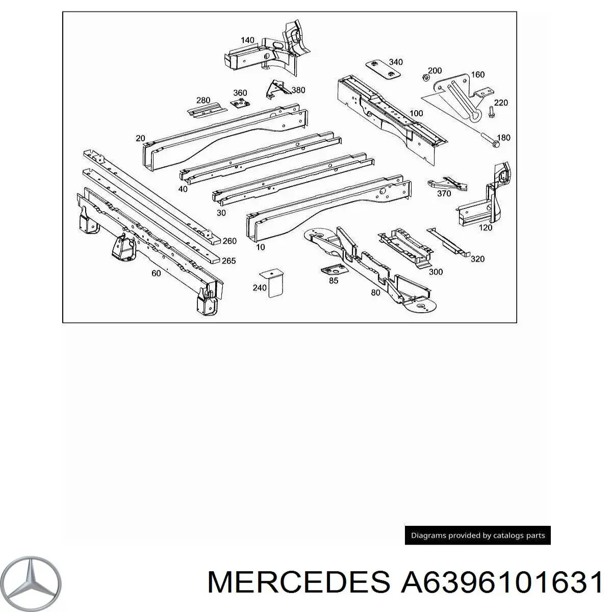 6396101631 Mercedes 