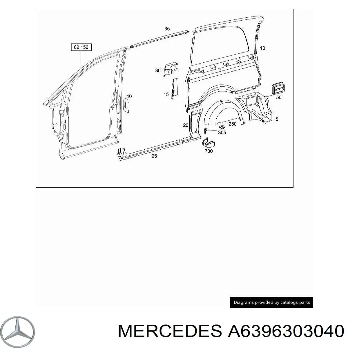 A6396303040 Mercedes 