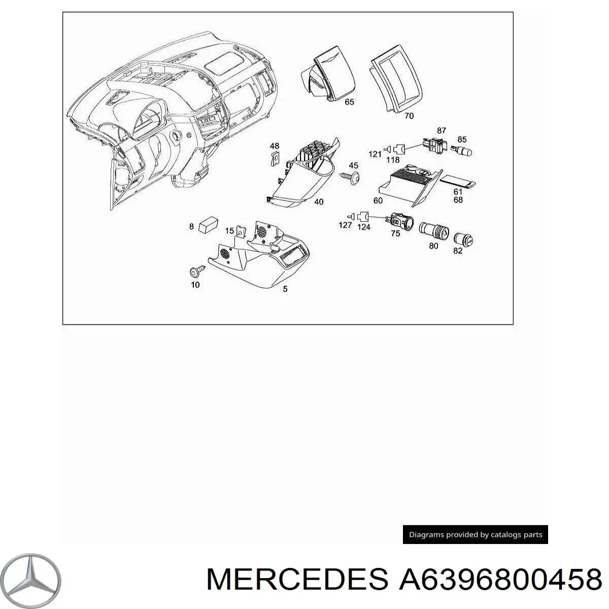 A6396800458 Mercedes 