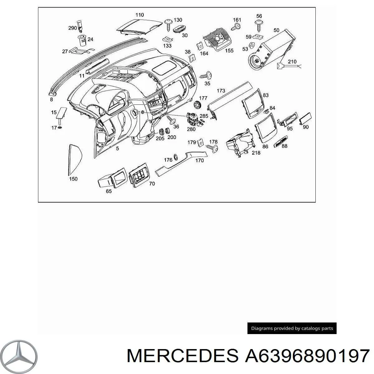 A6396890197 Mercedes 