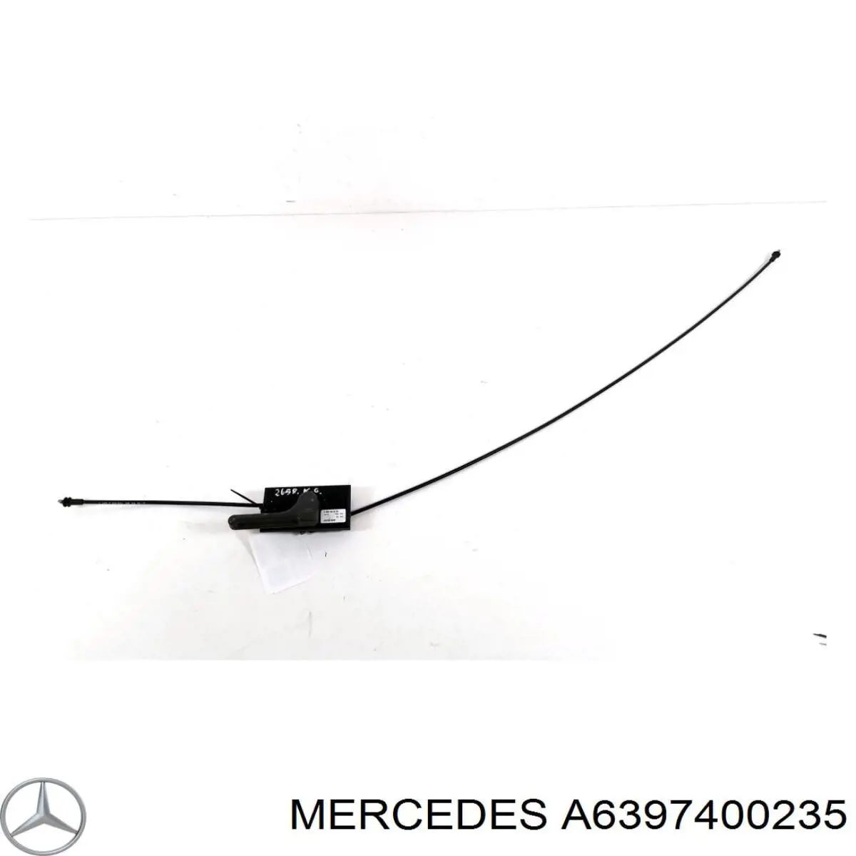  Cerradura de puerta de batientes, trasera izquierda para Mercedes Vito 639