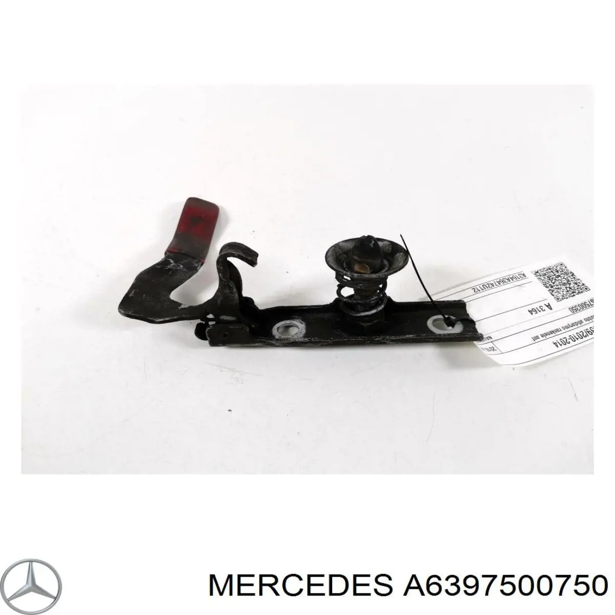 6397500750 Mercedes cerradura del capó de motor