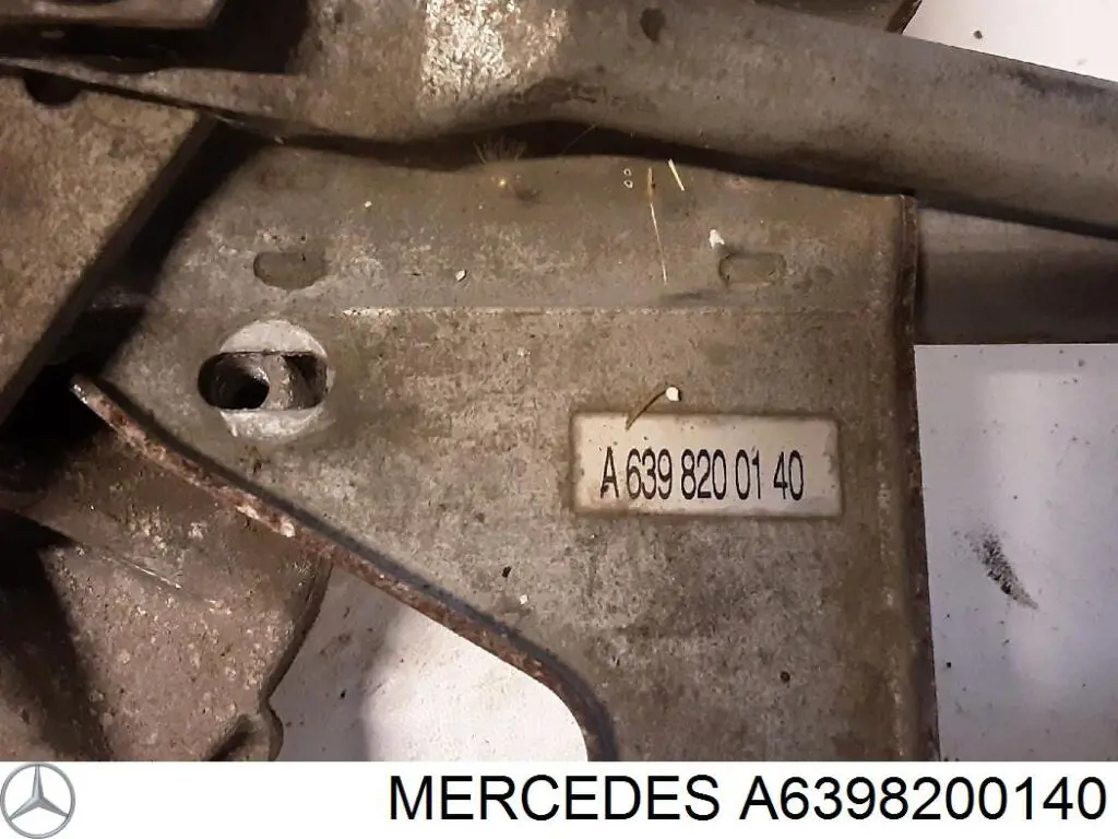 A6398200140 Mercedes varillaje lavaparabrisas