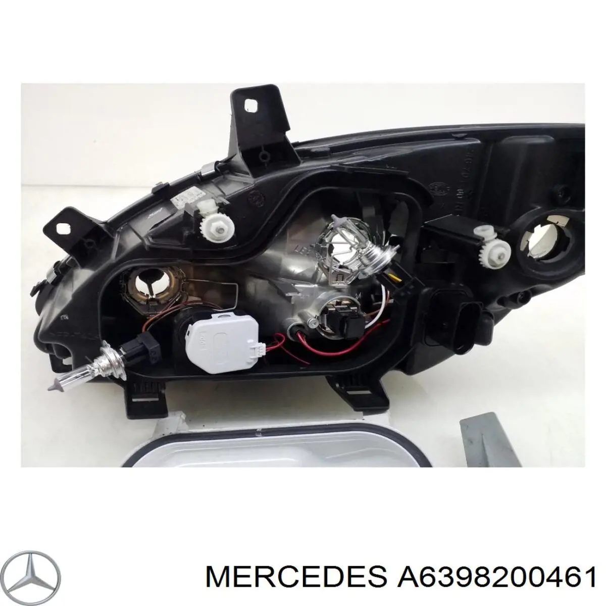 A6398200461 Mercedes faro derecho