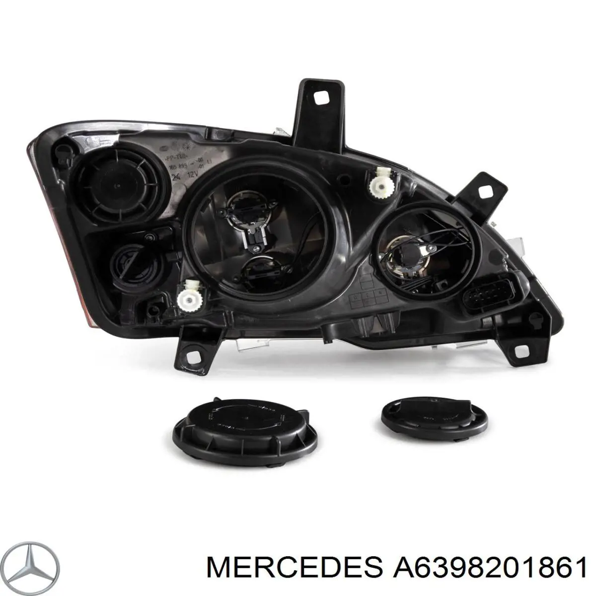 A6398201861 Mercedes faro izquierdo