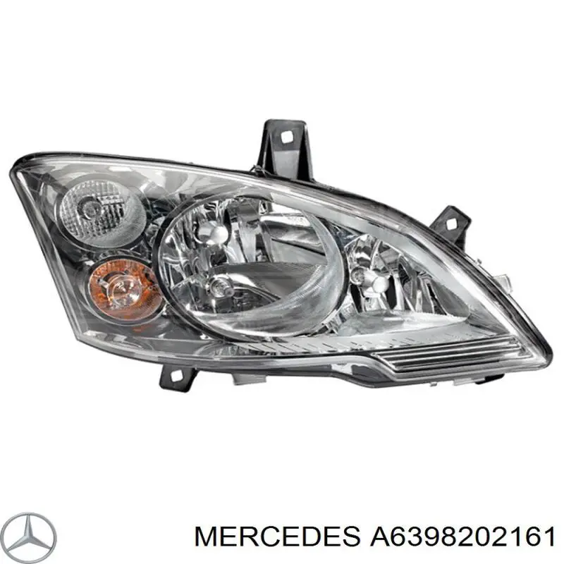 A6398202161 Mercedes faro derecho