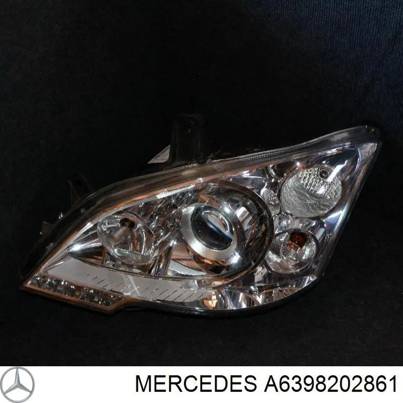 A6398202861 Mercedes faro izquierdo