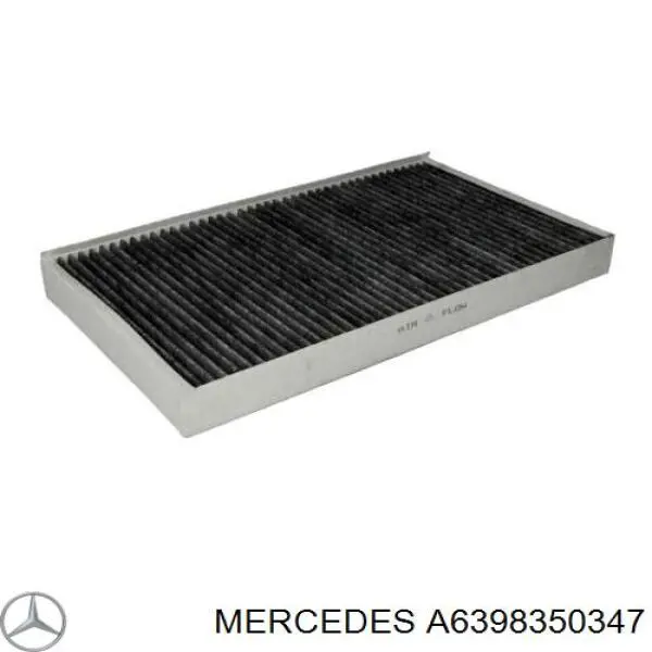 A6398350347 Mercedes filtro de habitáculo