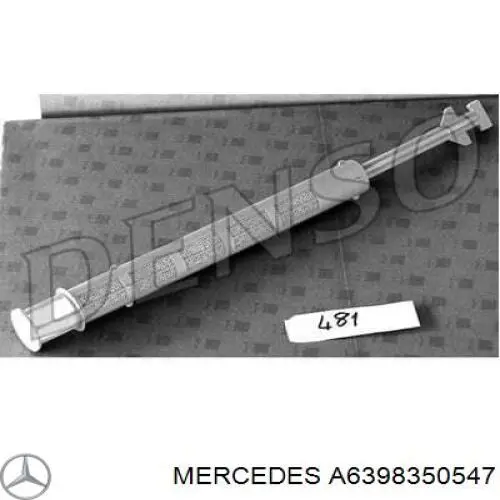 A6398350547 Mercedes receptor-secador del aire acondicionado