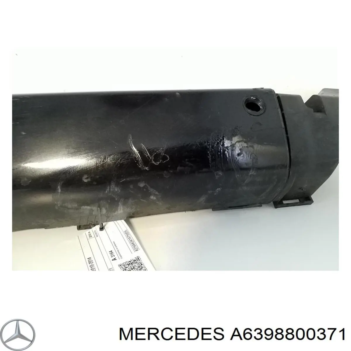 A6398800371 Mercedes parachoques trasero