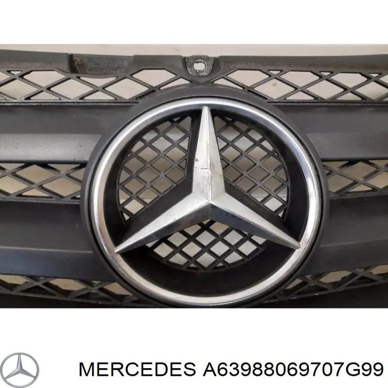 A63988069707G99 Mercedes parachoques delantero