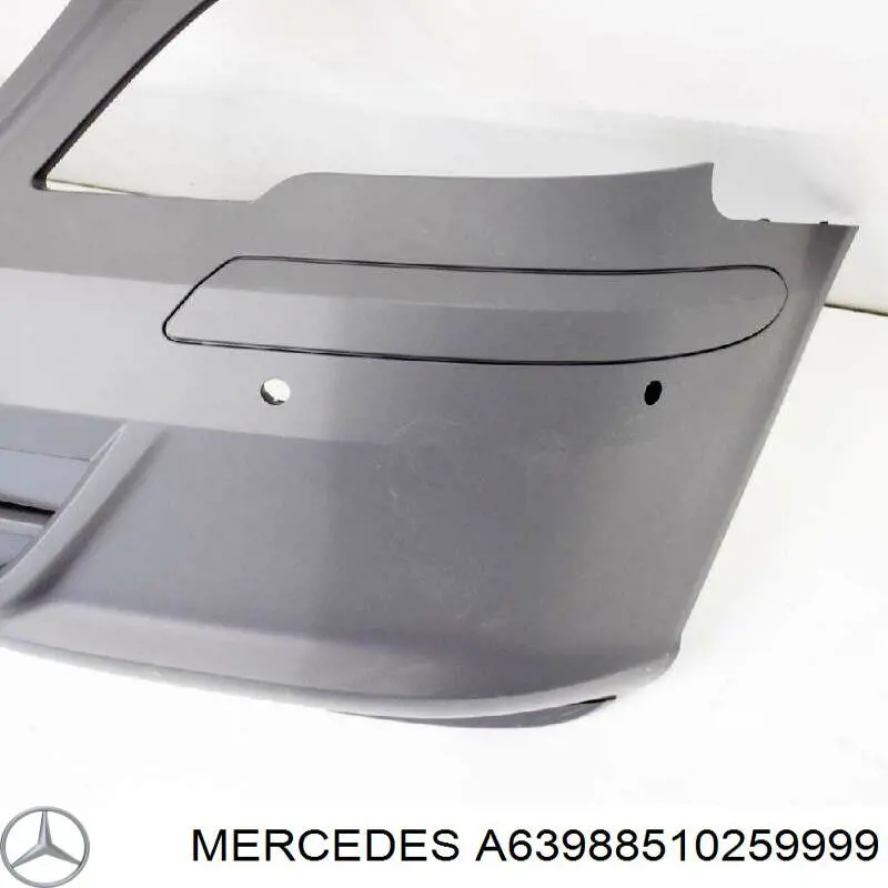 A63988510259999 Mercedes parachoques delantero